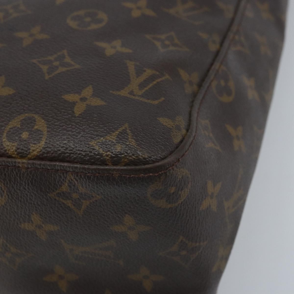 LOUIS VUITTON Monogram Looping GM Shoulder Bag M51145 LV Auth BA11661