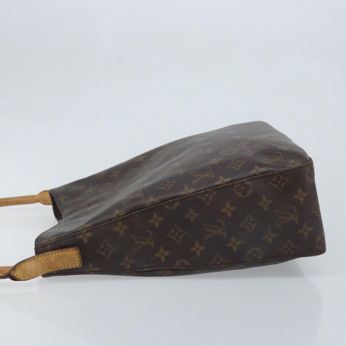 LOUIS VUITTON Monogram Looping GM Shoulder Bag M51145 LV Auth BA11661