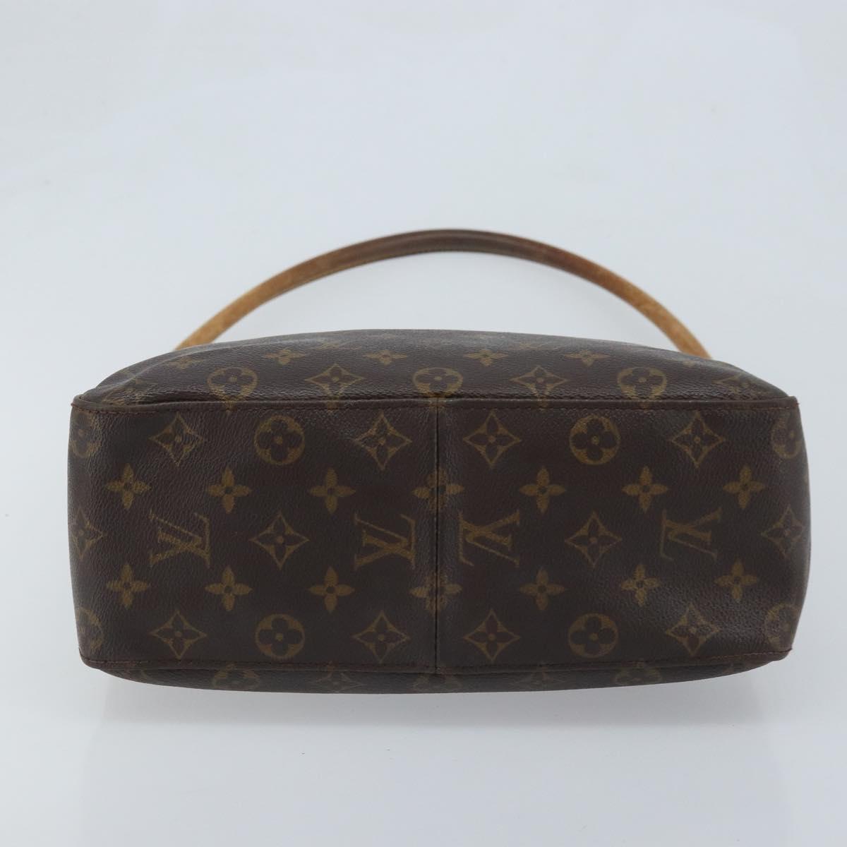 LOUIS VUITTON Monogram Looping GM Shoulder Bag M51145 LV Auth BA11661