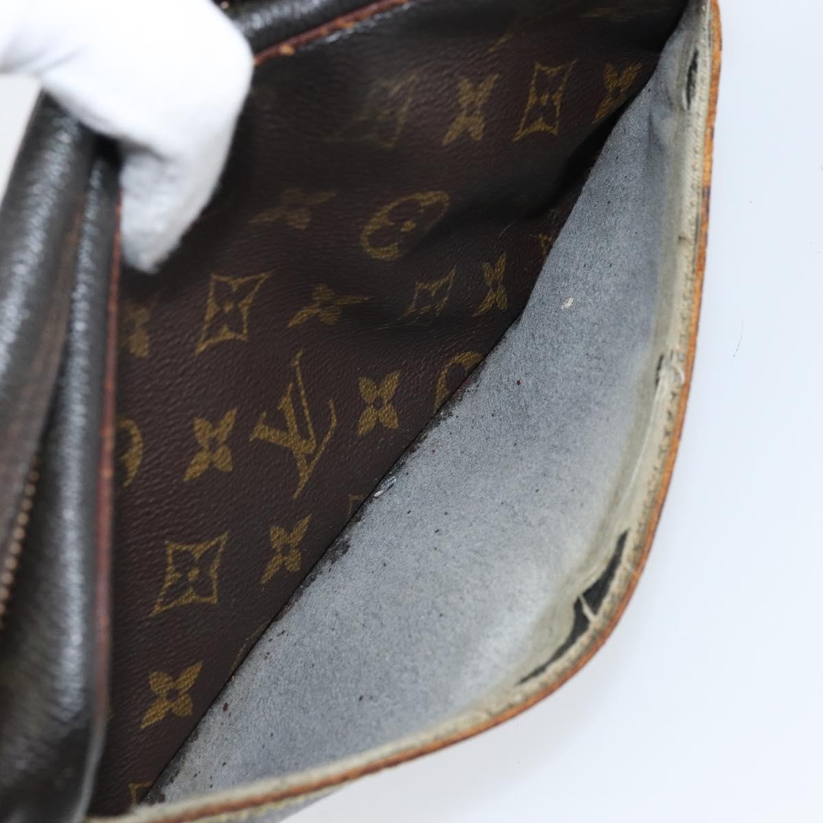 LOUIS VUITTON Monogram Compiegne 23 Clutch Bag M51847 LV Auth BA11663