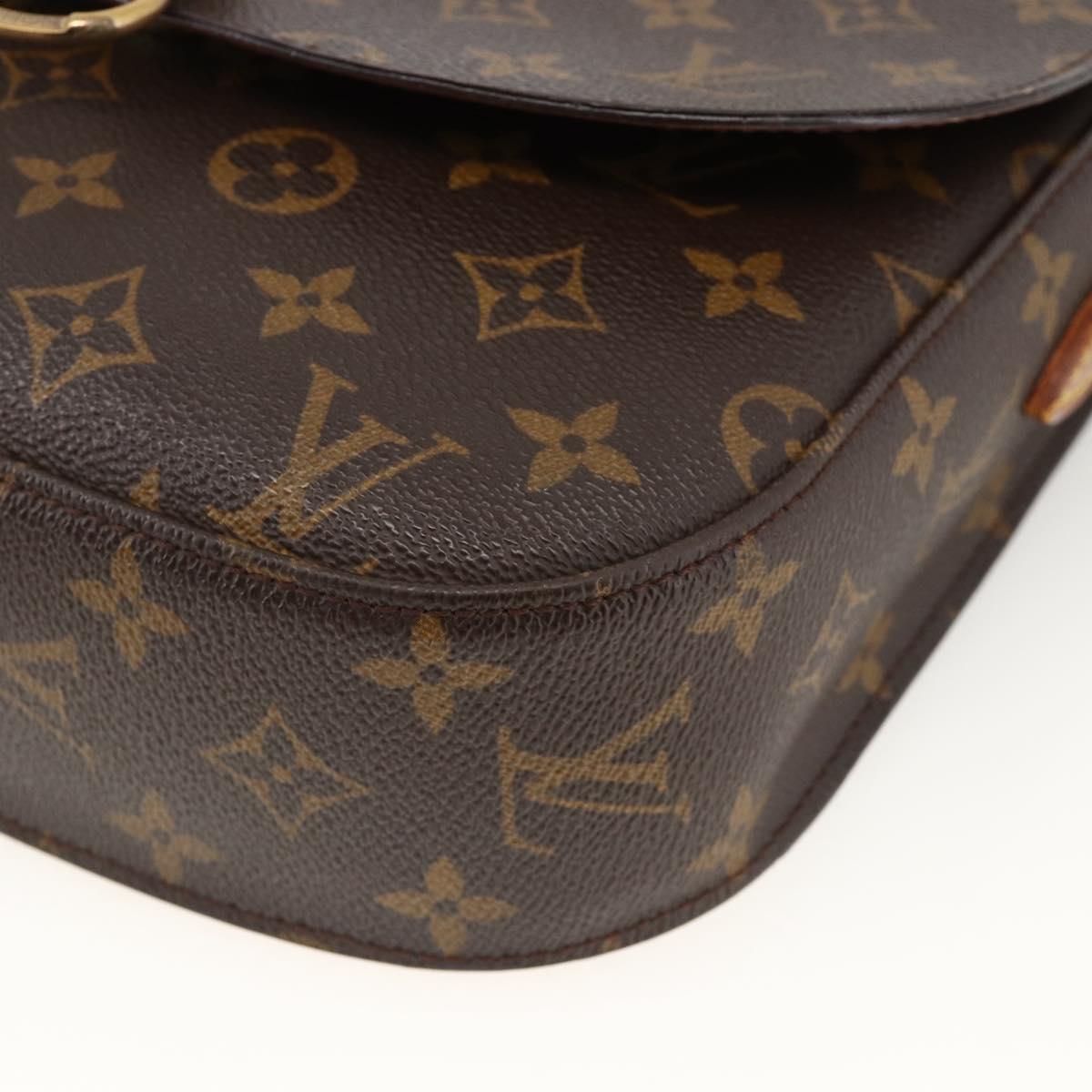 LOUIS VUITTON Monogram Saint Cloud GM Shoulder Bag M51242 LV Auth BA11664