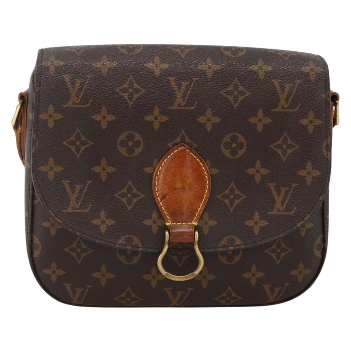 LOUIS VUITTON Monogram Saint Cloud GM Shoulder Bag M51242 LV Auth BA11664
