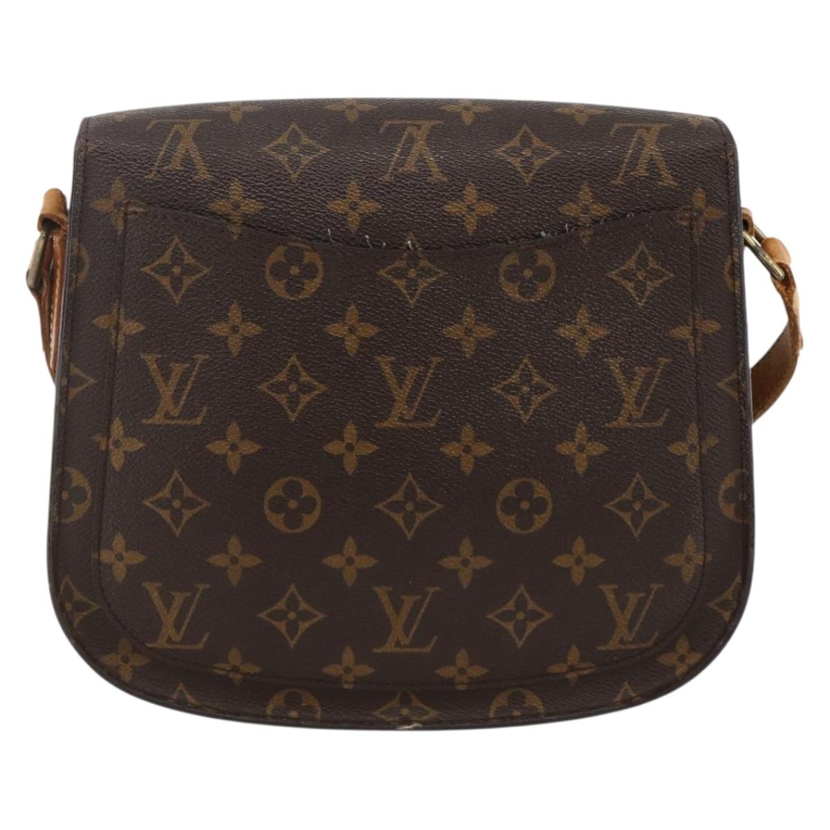 LOUIS VUITTON Monogram Saint Cloud GM Shoulder Bag M51242 LV Auth BA11664