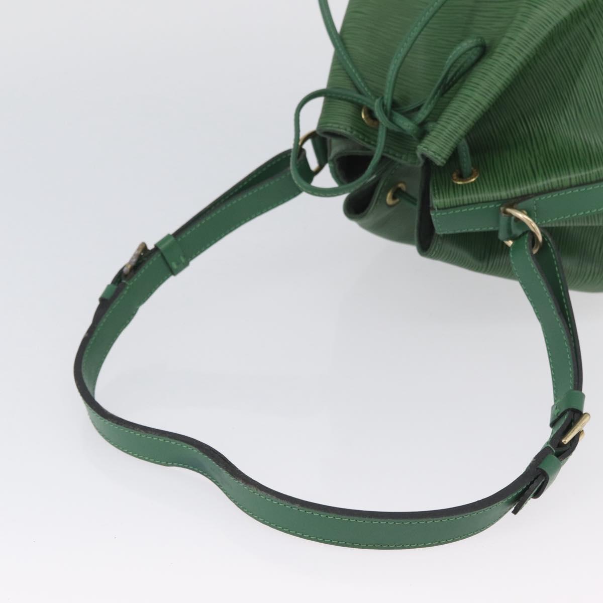 LOUIS VUITTON Epi Noe Shoulder Bag Green M44004 LV Auth BA11687