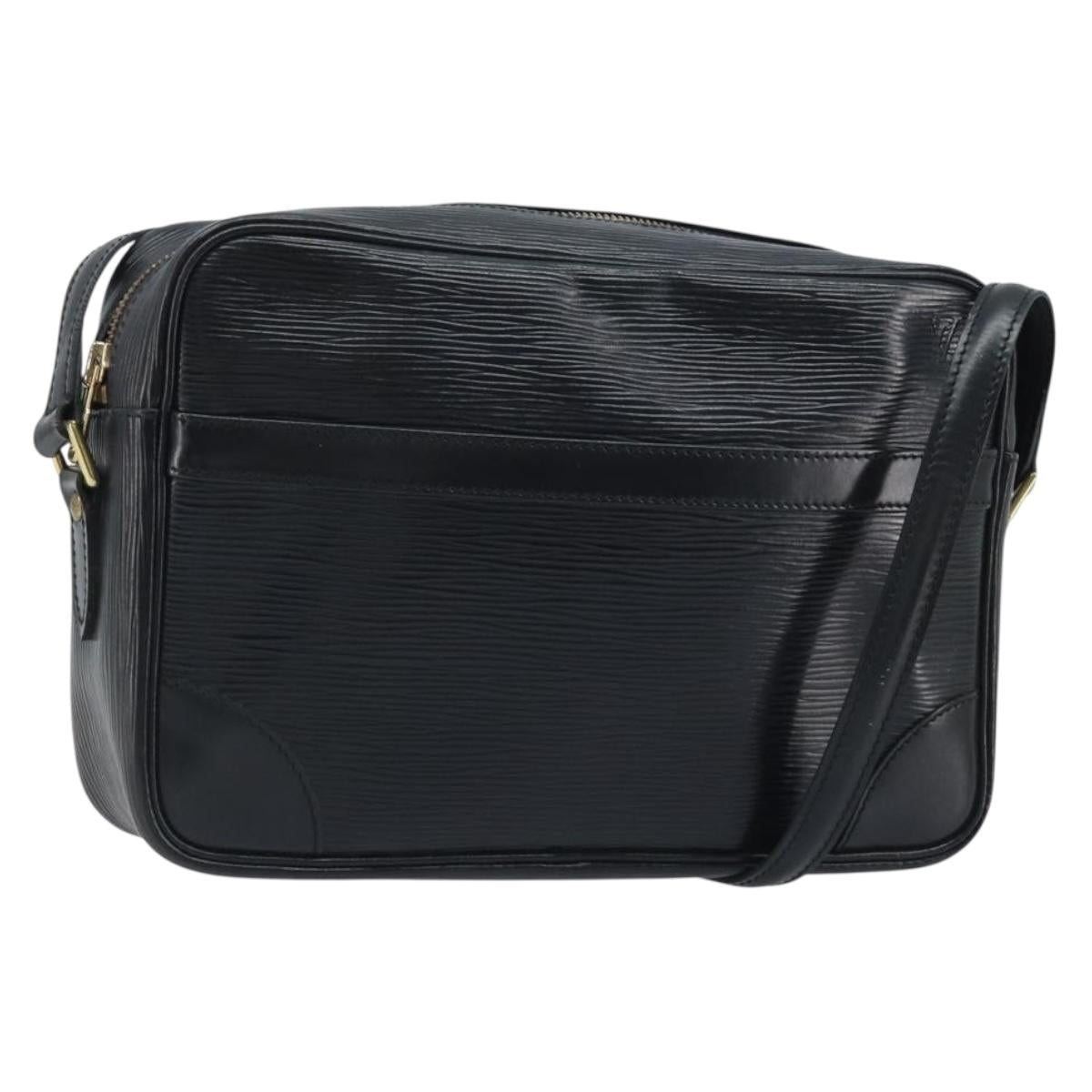 LOUIS VUITTON Epi Trocadero 27 Shoulder Bag Black M52312 LV Auth BA11695A