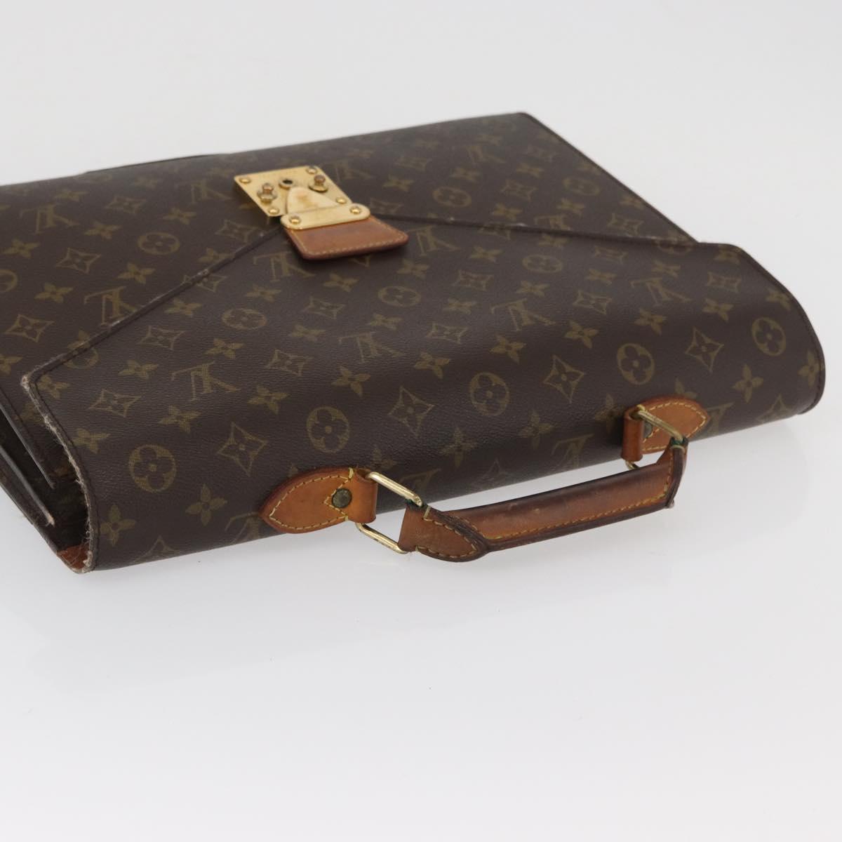 LOUIS VUITTON Monogram Serviette Conseiller Briefcase M53331 LV Auth BA11721