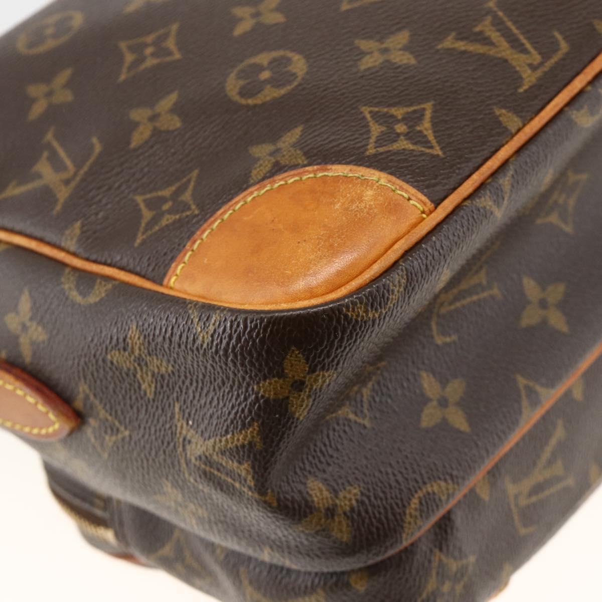LOUIS VUITTON Monogram Nile Shoulder Bag M45244 LV Auth BA11741