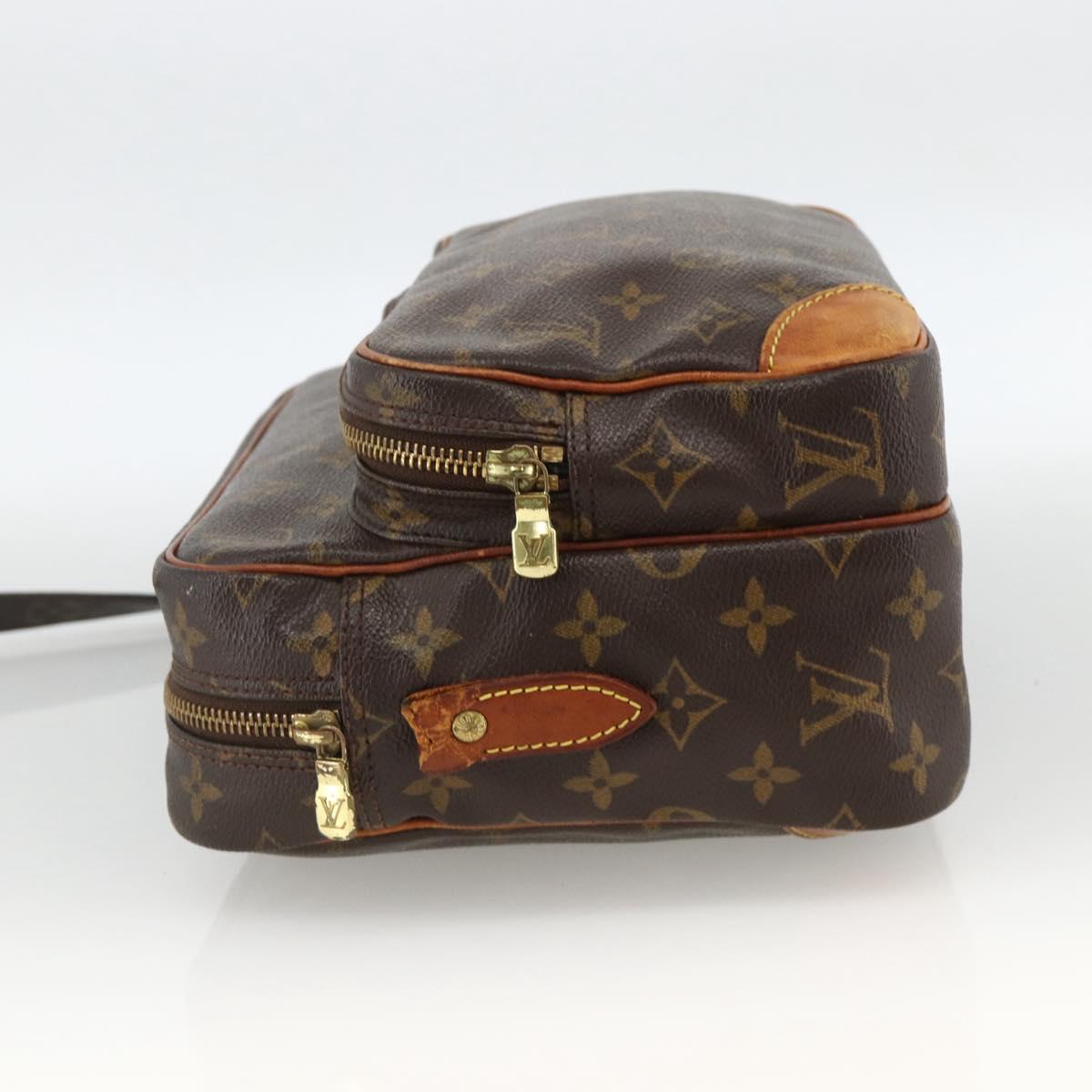 LOUIS VUITTON Monogram Nile Shoulder Bag M45244 LV Auth BA11741