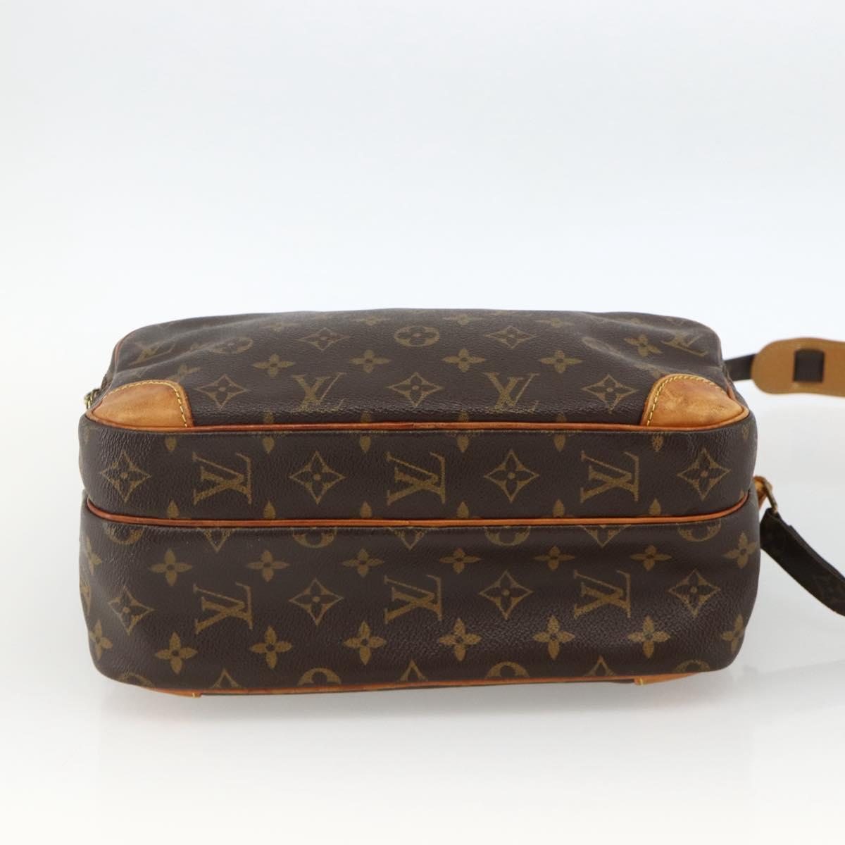LOUIS VUITTON Monogram Nile Shoulder Bag M45244 LV Auth BA11741