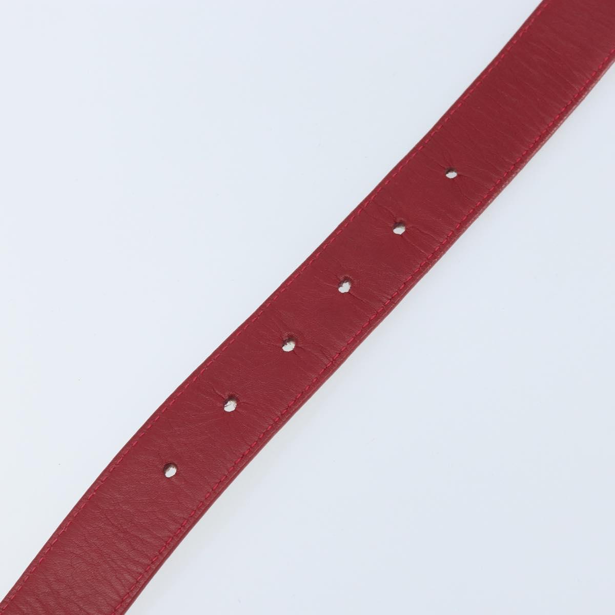 LOUIS VUITTON Multicolor Ceinture LV Cut Belt White M9682W LV Auth BA11744A