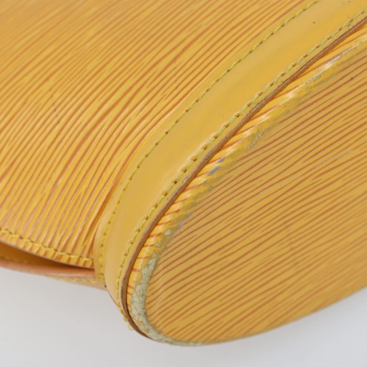 LOUIS VUITTON Epi Saint Jacques Shoulder Bag Yellow M52269 LV Auth BA11747