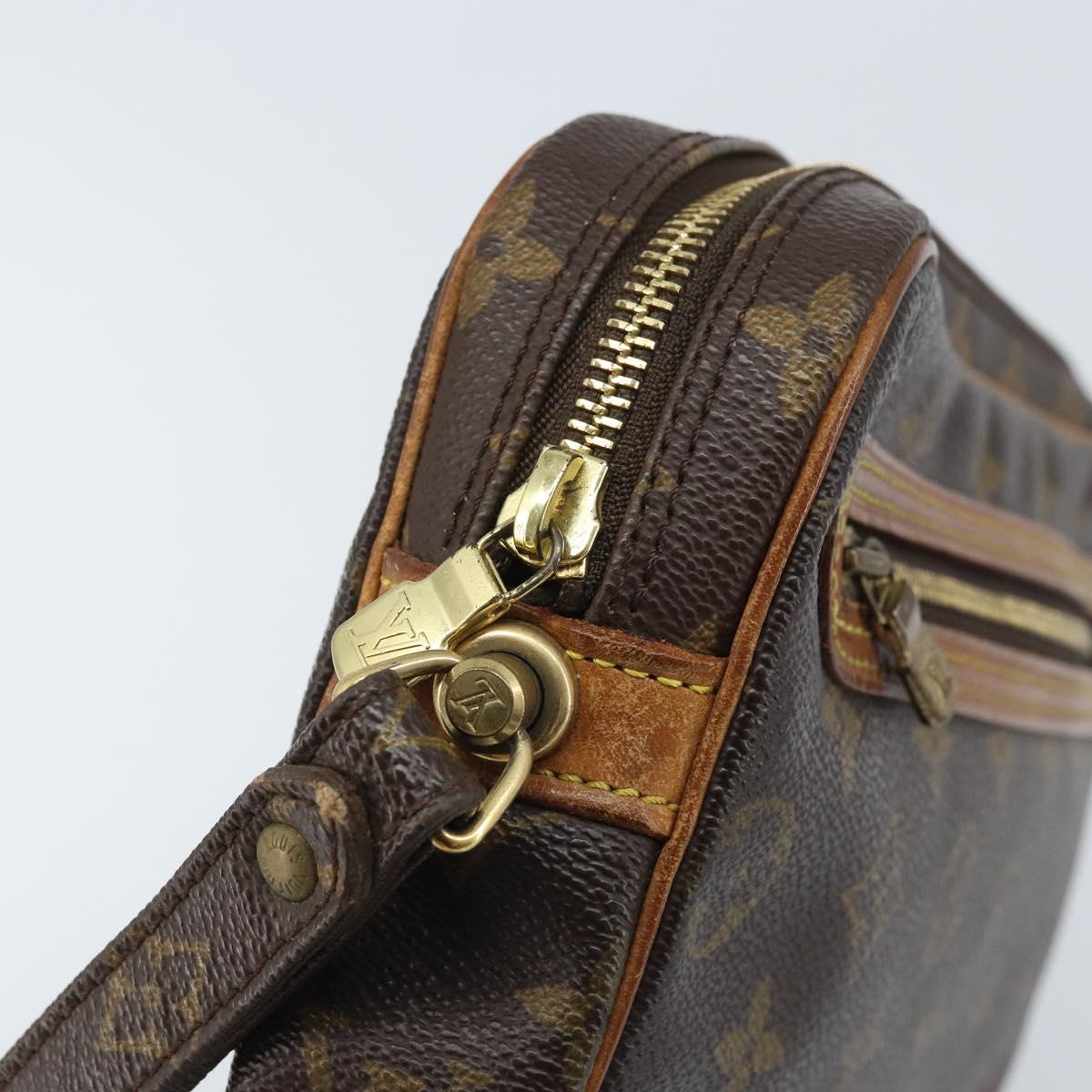 LOUIS VUITTON Monogram Marly Dragonne GM Clutch Bag M51825 LV Auth BA11750