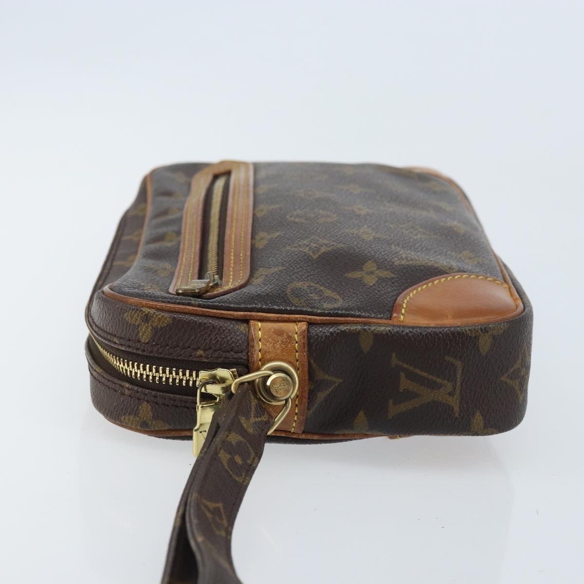 LOUIS VUITTON Monogram Marly Dragonne GM Clutch Bag M51825 LV Auth BA11750