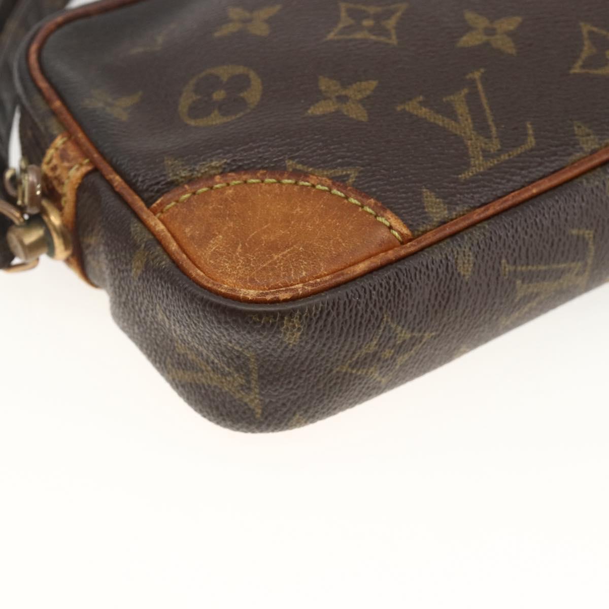 LOUIS VUITTON Monogram Marly Dragonne PM Clutch Bag M51827 LV Auth BA11753