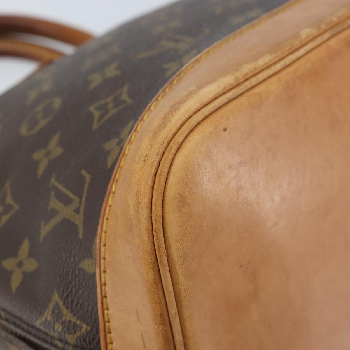 LOUIS VUITTON Monogram Alma Hand Bag M51130 LV Auth BA11756