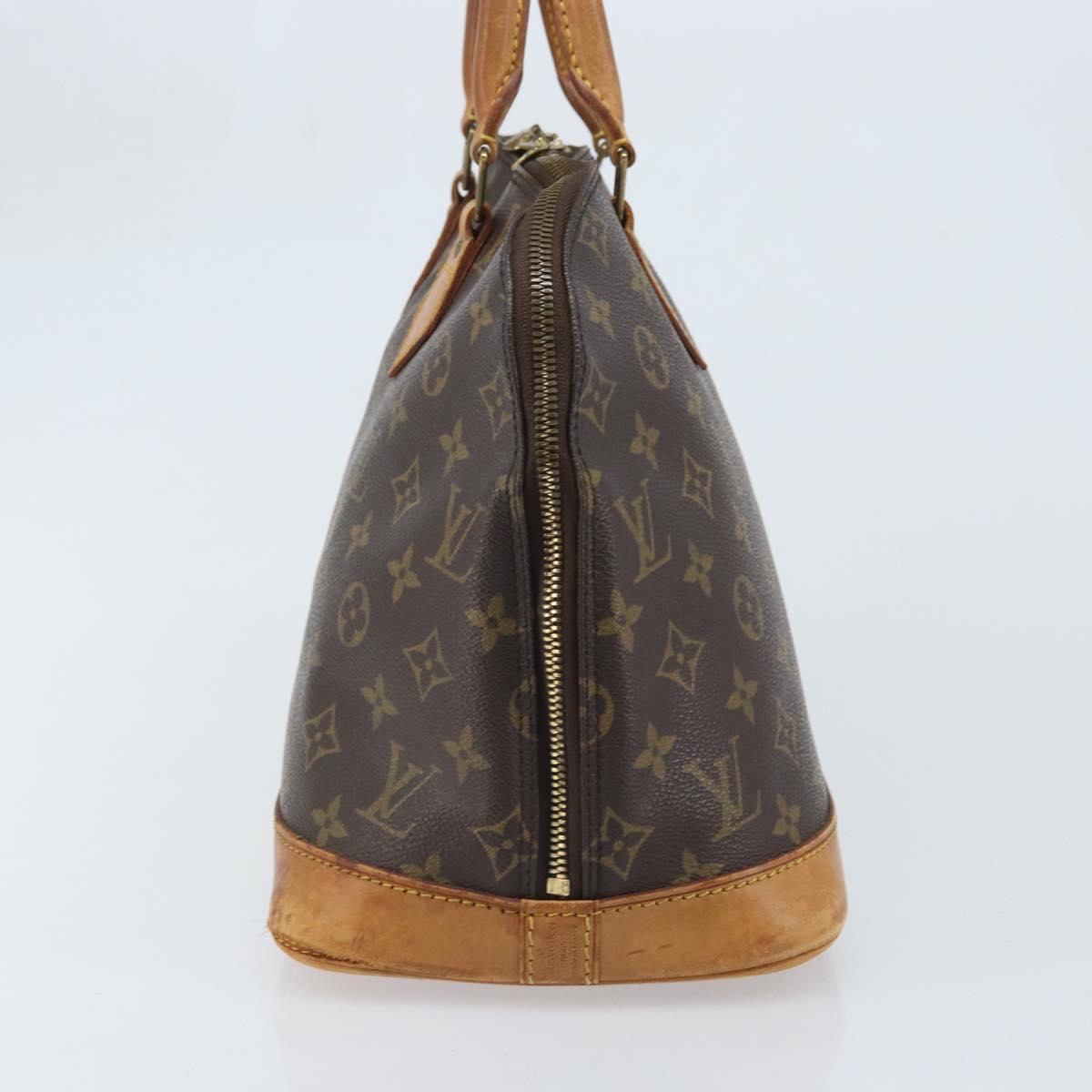 LOUIS VUITTON Monogram Alma Hand Bag M51130 LV Auth BA11756