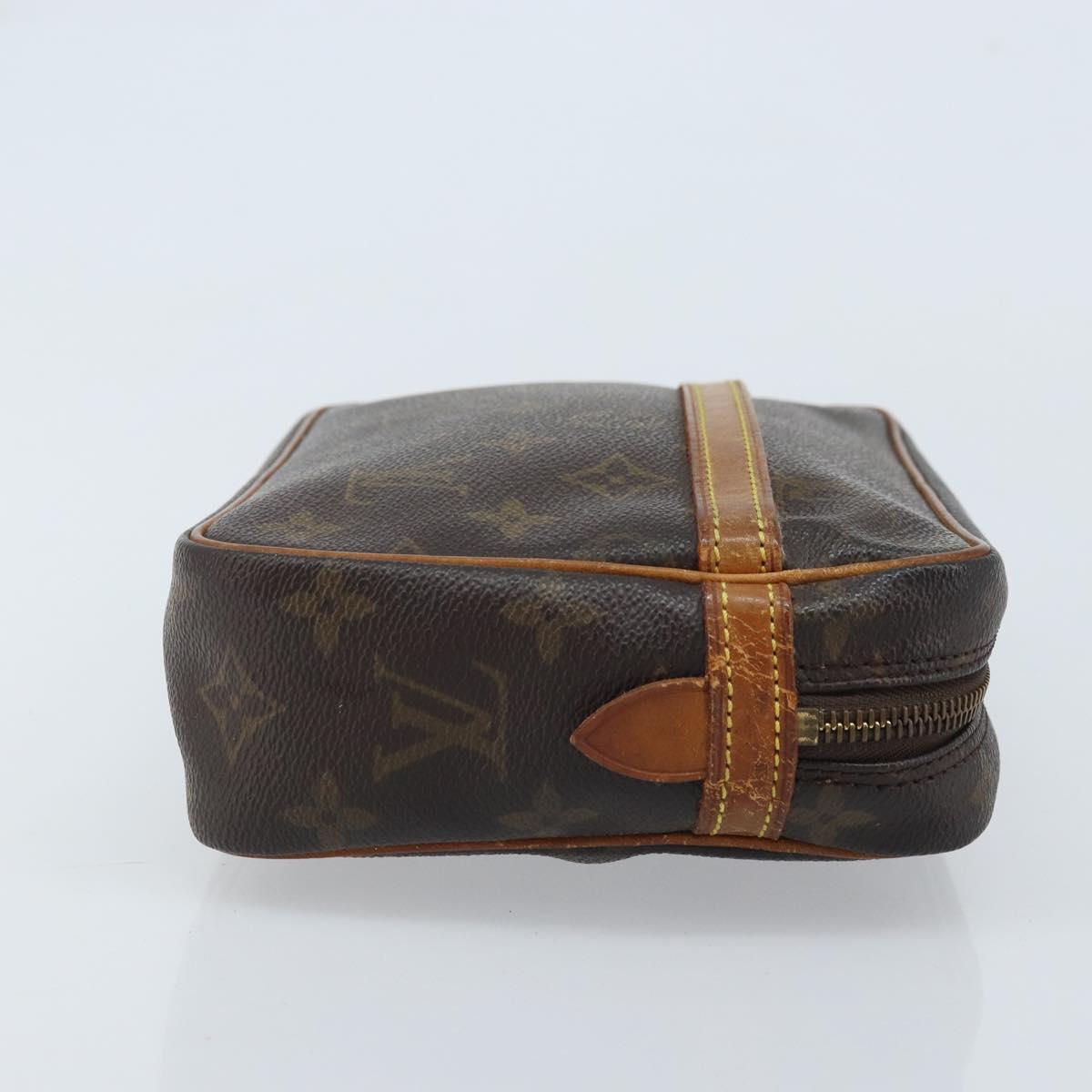 LOUIS VUITTON Monogram Compiegne 23 Clutch Bag M51847 LV Auth BA11757