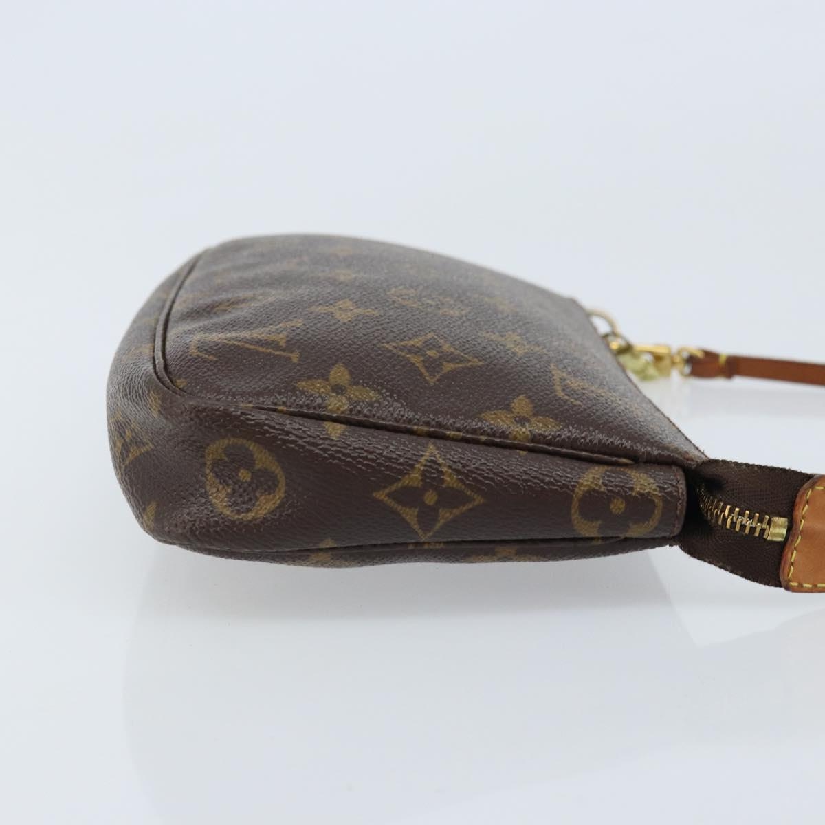 LOUIS VUITTON Monogram Pochette Accessoires Pouch M51980 LV Auth BA11760
