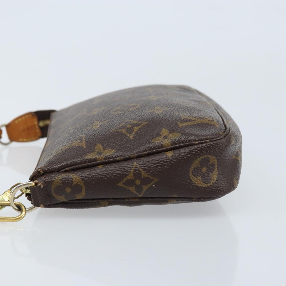 LOUIS VUITTON Monogram Pochette Accessoires Pouch M51980 LV Auth BA11760