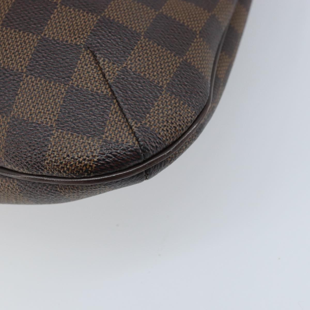 LOUIS VUITTON Damier Ebene Bloomsbury GM Shoulder Bag N42250 LV Auth BA11765