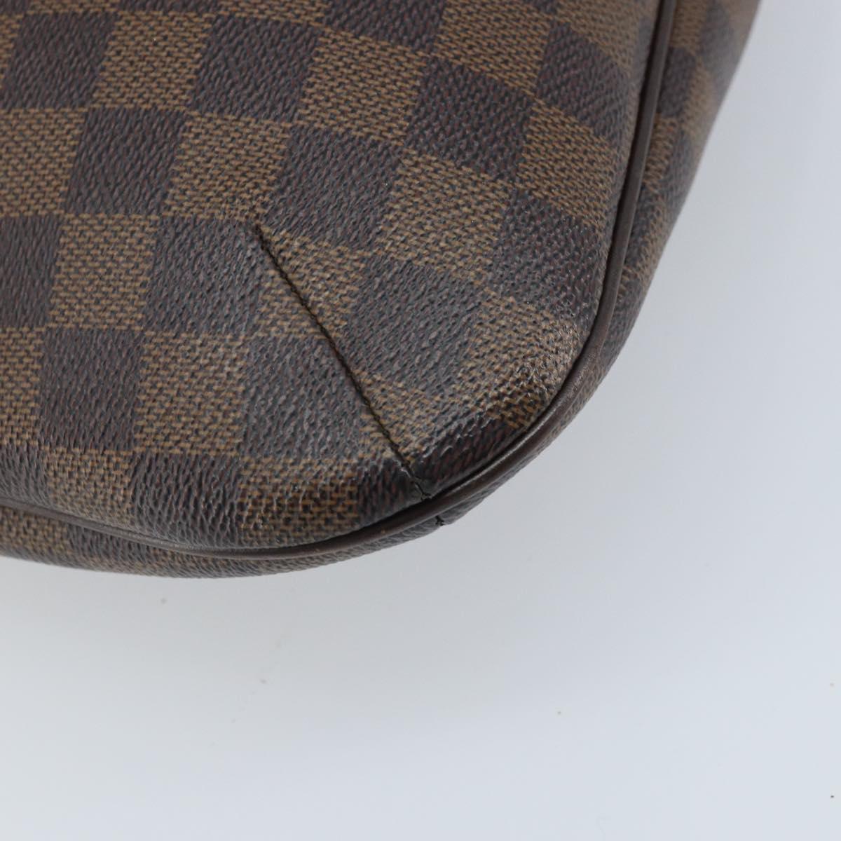 LOUIS VUITTON Damier Ebene Bloomsbury GM Shoulder Bag N42250 LV Auth BA11765