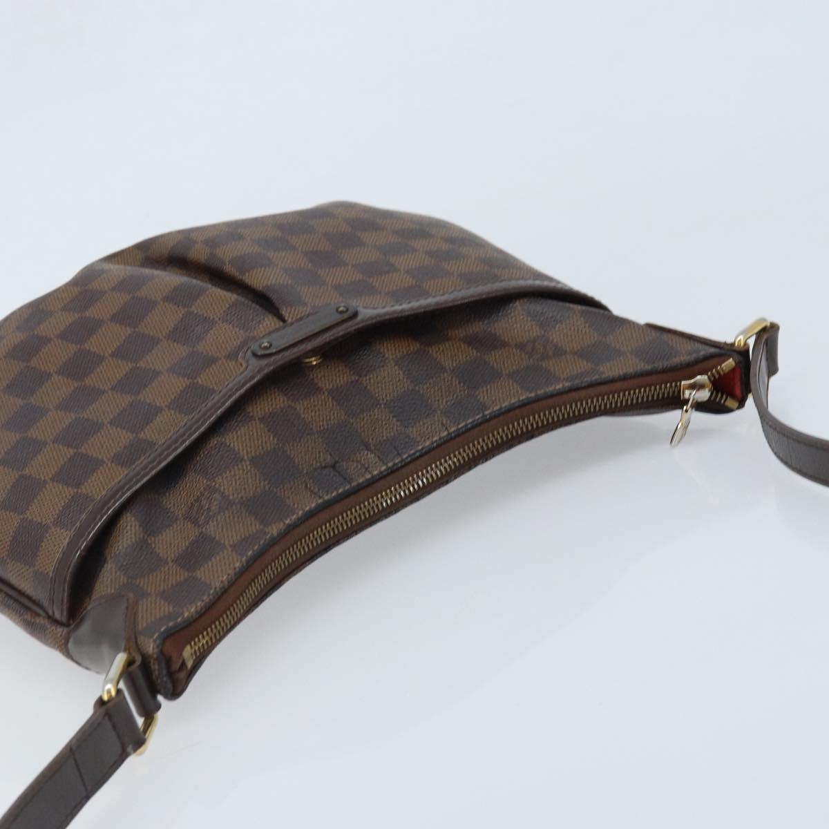 LOUIS VUITTON Damier Ebene Bloomsbury GM Shoulder Bag N42250 LV Auth BA11765