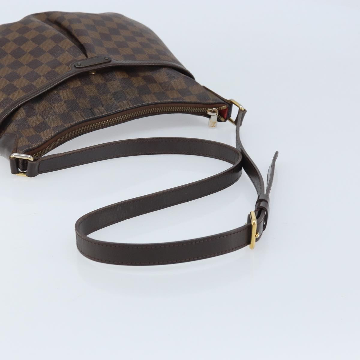 LOUIS VUITTON Damier Ebene Bloomsbury GM Shoulder Bag N42250 LV Auth BA11765