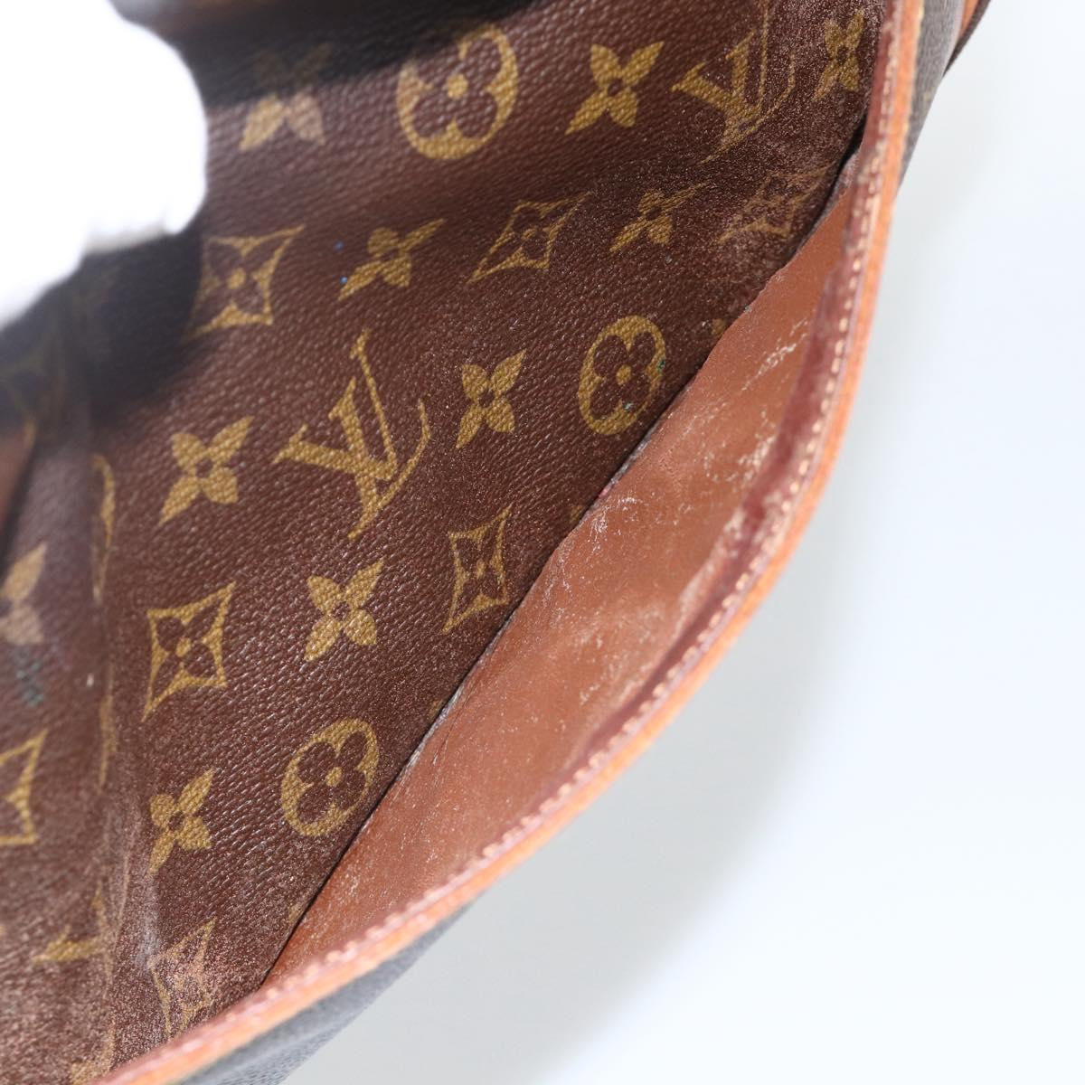 LOUIS VUITTON Monogram Compiegne 28 Clutch Bag M51845 LV Auth BA11773