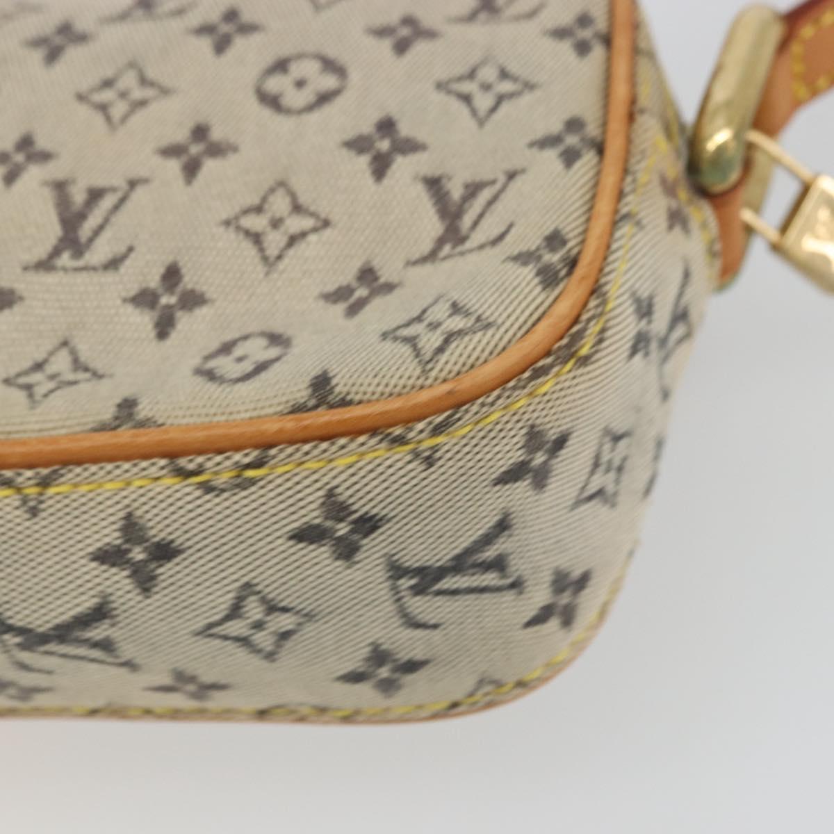 LOUIS VUITTON Monogram Mini Juliet MM Shoulder Bag Blue M92004 LV Auth BA11780