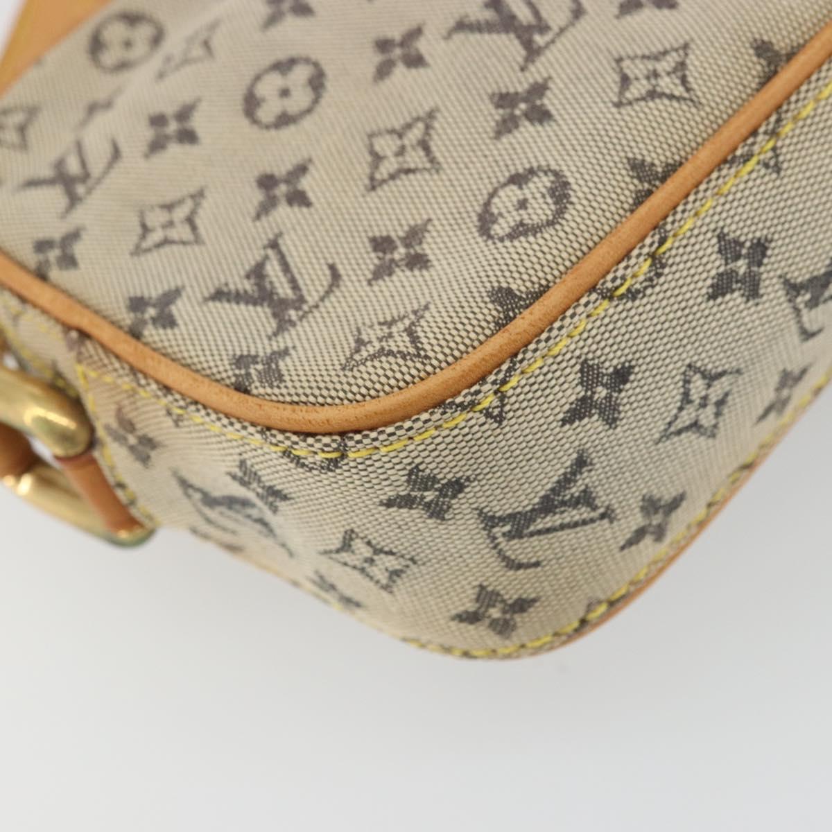 LOUIS VUITTON Monogram Mini Juliet MM Shoulder Bag Blue M92004 LV Auth BA11780