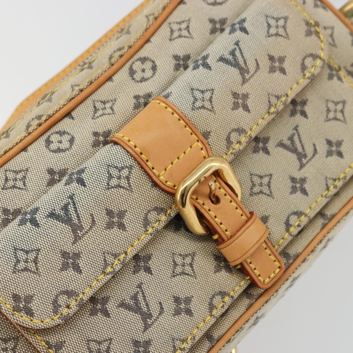 LOUIS VUITTON Monogram Mini Juliet MM Shoulder Bag Blue M92004 LV Auth BA11780