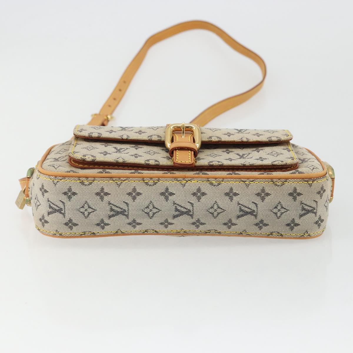 LOUIS VUITTON Monogram Mini Juliet MM Shoulder Bag Blue M92004 LV Auth BA11780