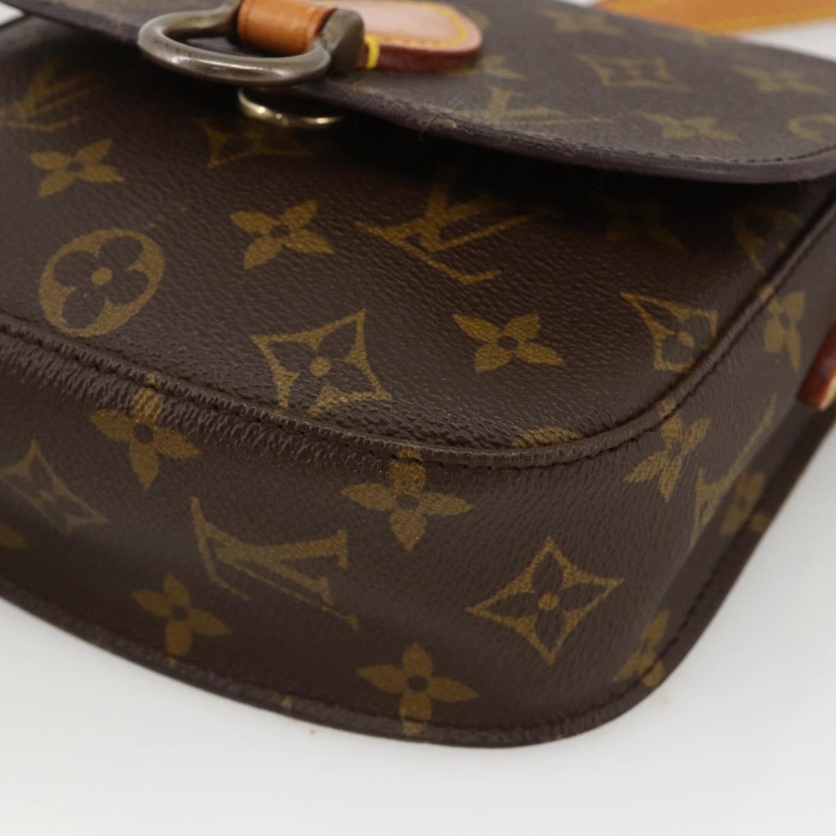 LOUIS VUITTON Monogram Saint Cloud PM Shoulder Bag M51244 LV Auth BA11782A