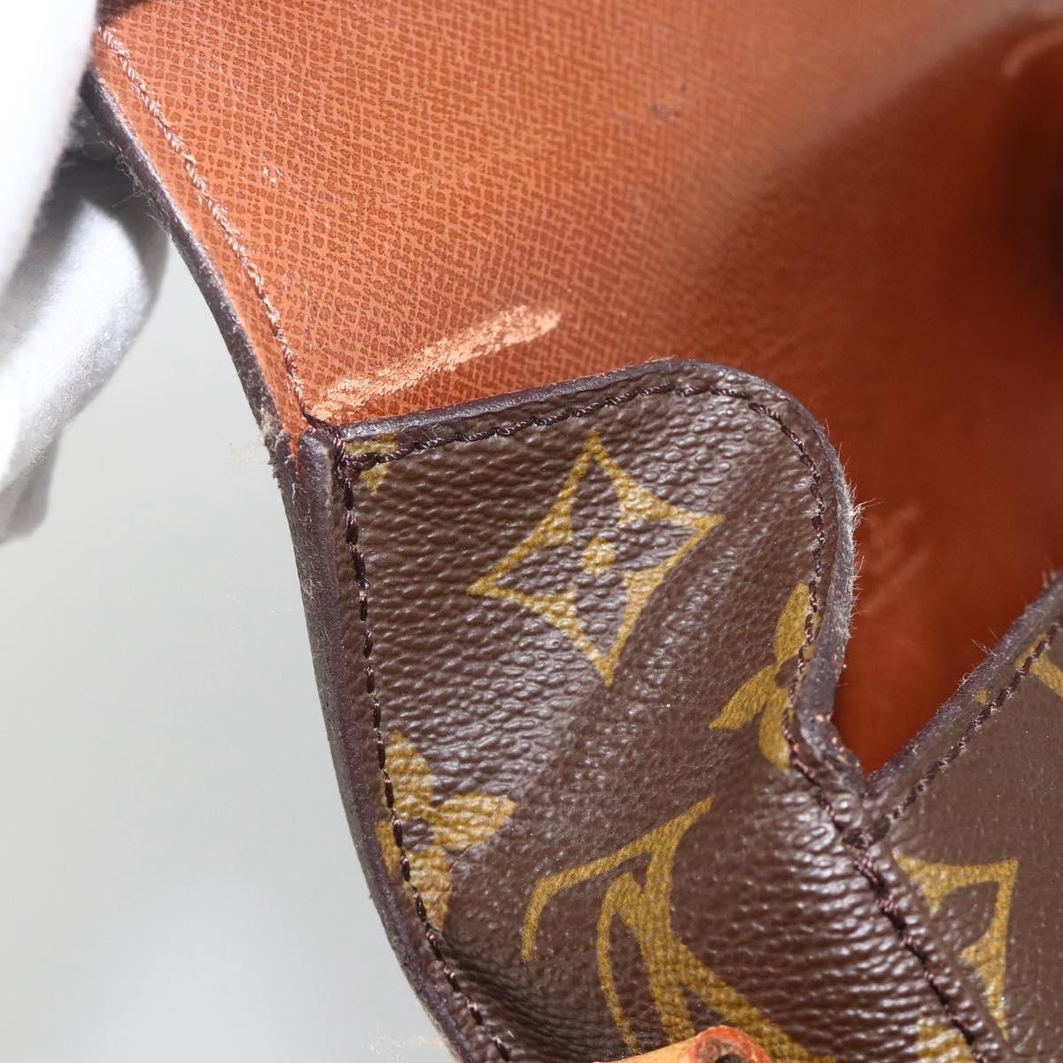 LOUIS VUITTON Monogram Saint Cloud PM Shoulder Bag M51244 LV Auth BA11782A