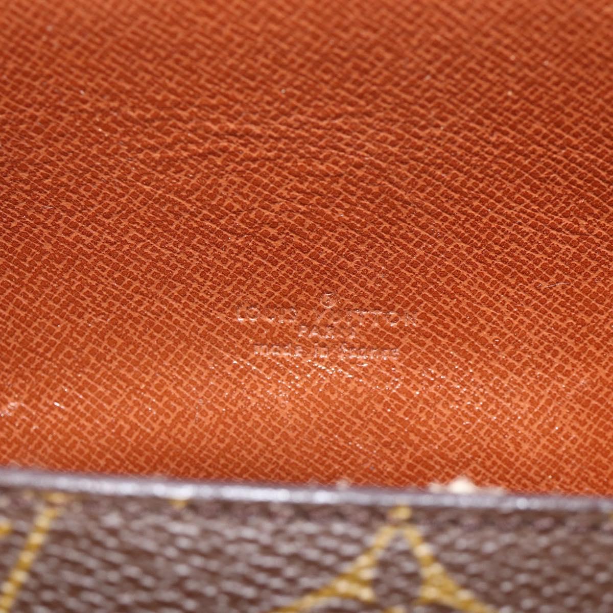 LOUIS VUITTON Monogram Saint Cloud PM Shoulder Bag M51244 LV Auth BA11782A