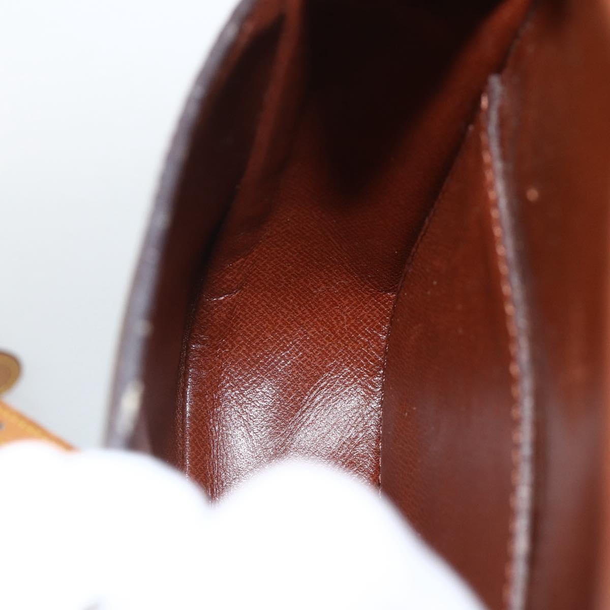 LOUIS VUITTON Monogram Saint Cloud PM Shoulder Bag M51244 LV Auth BA11782A