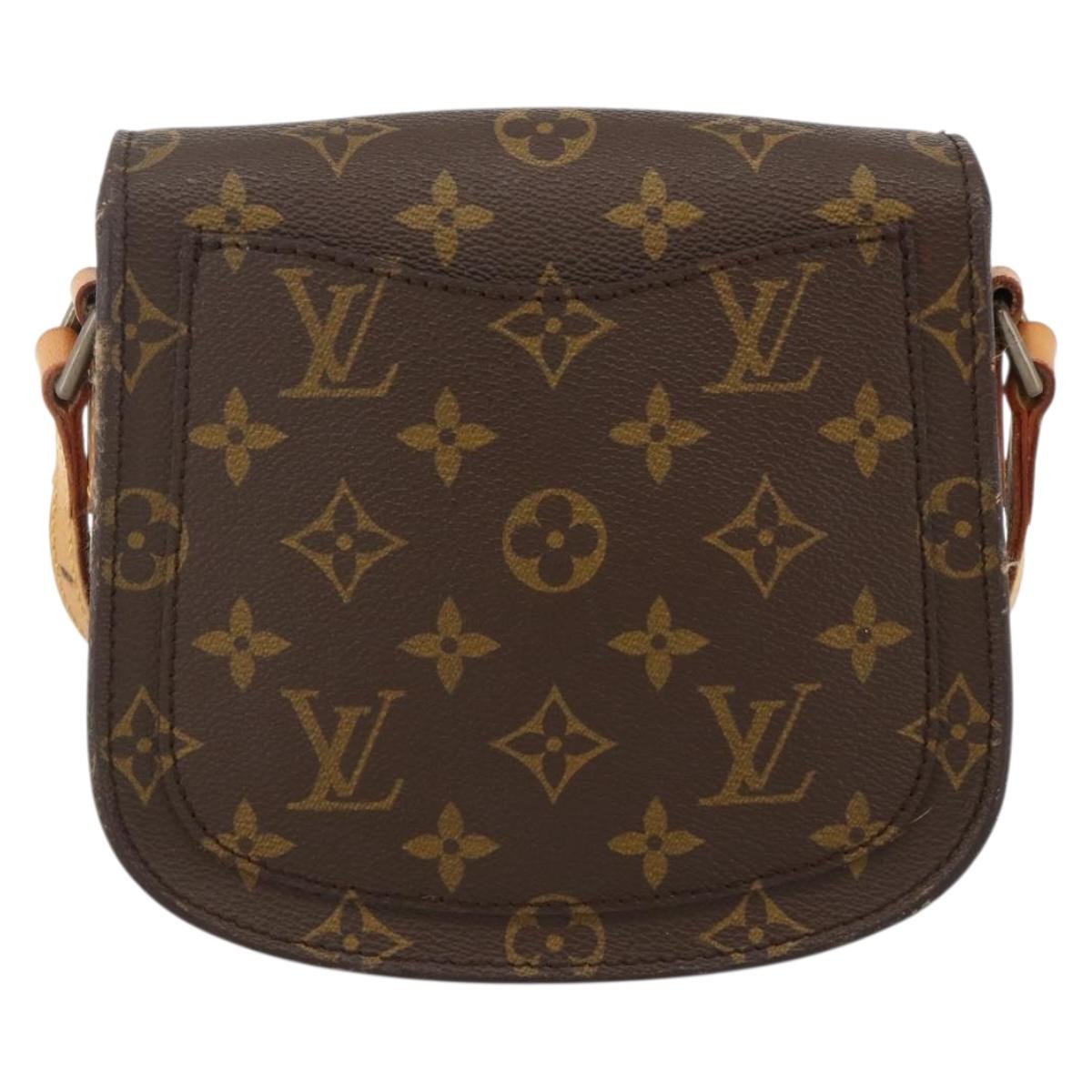 LOUIS VUITTON Monogram Saint Cloud PM Shoulder Bag M51244 LV Auth BA11782A
