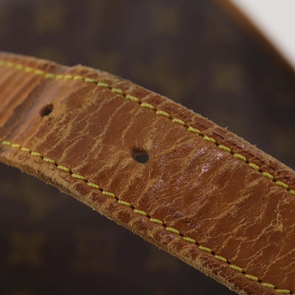 LOUIS VUITTON Monogram Saumur 35 Shoulder Bag M42254 LV Auth BA11793