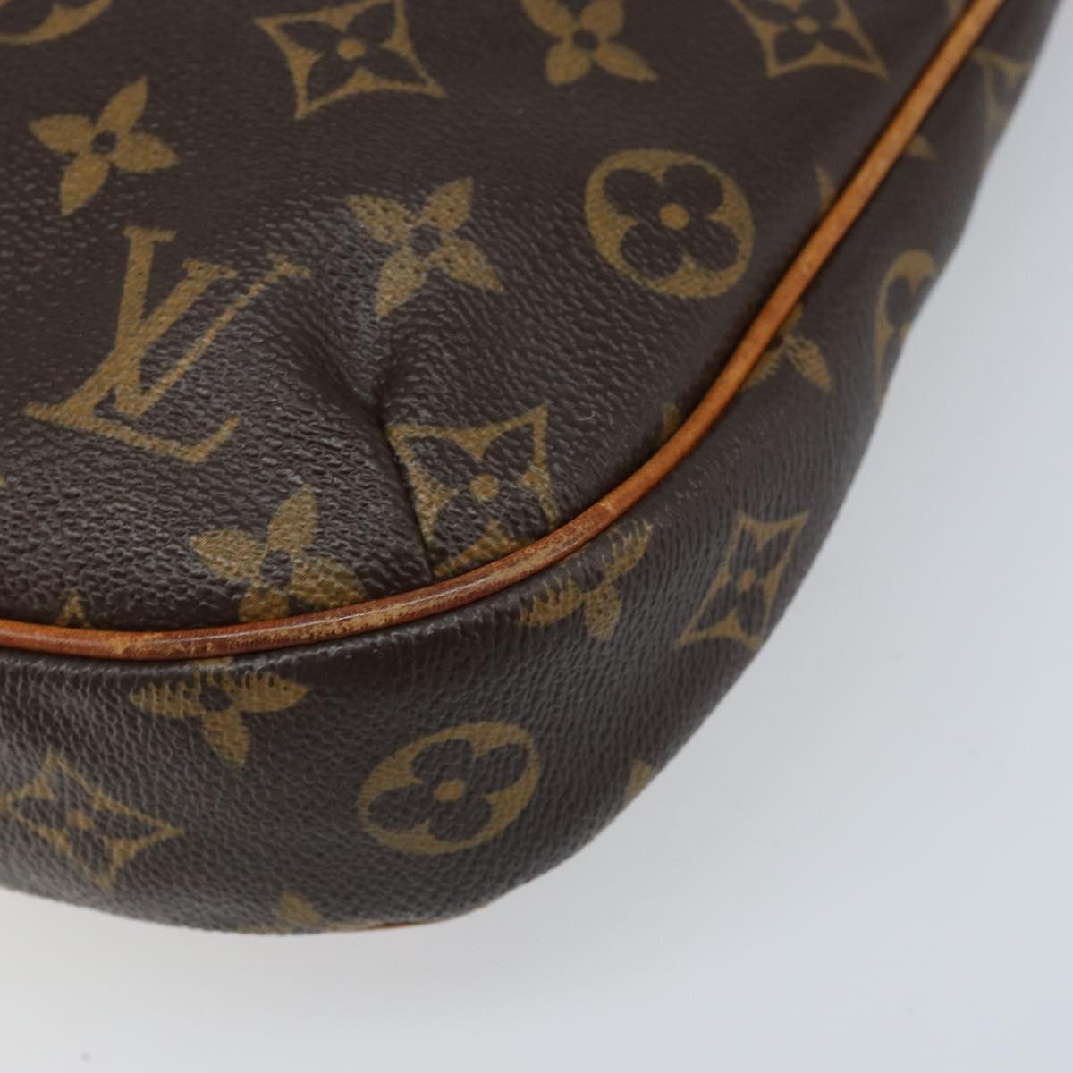 LOUIS VUITTON Monogram Odeon PM Shoulder Bag M56390 LV Auth BA11801
