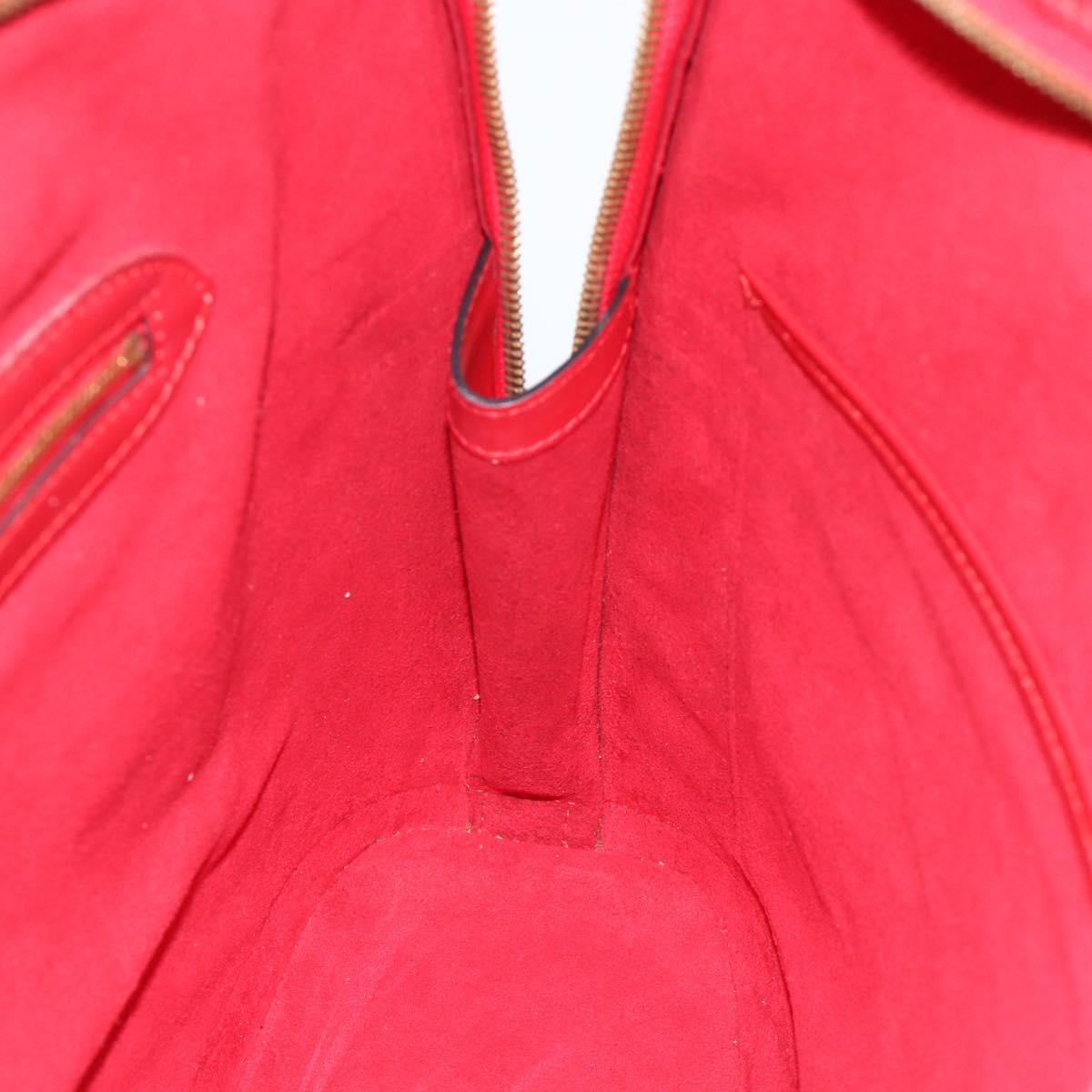 LOUIS VUITTON Epi Lussac Shoulder Bag Red M52287 LV Auth BA11811