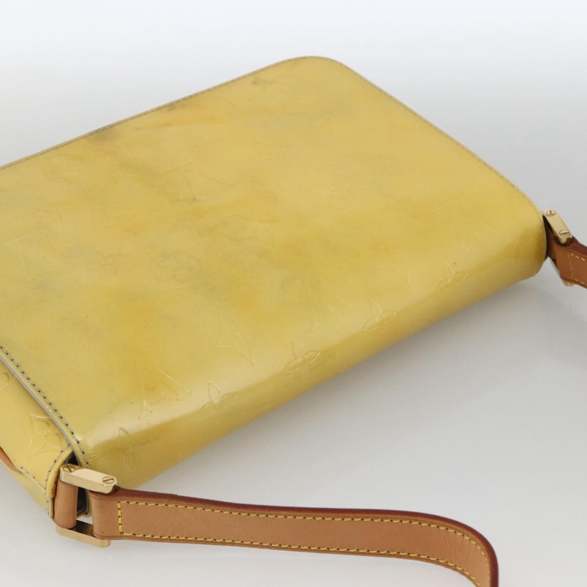 LOUIS VUITTON Monogram Vernis Thompson Street Bag Gris M91008 LV Auth BA11818