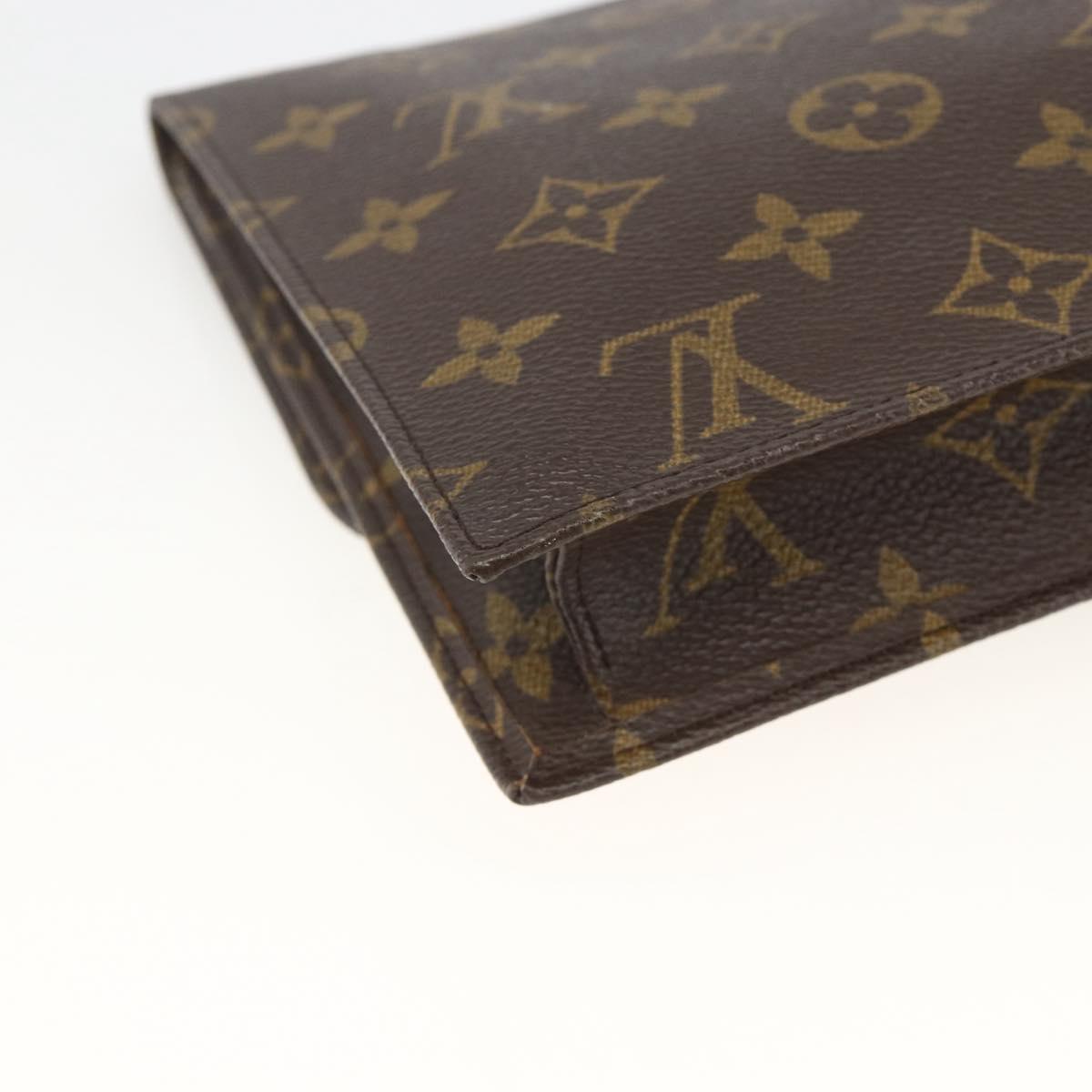 LOUIS VUITTON Monogram Pochette Rabat 23 Clutch Bag M51940 LV Auth BA11822
