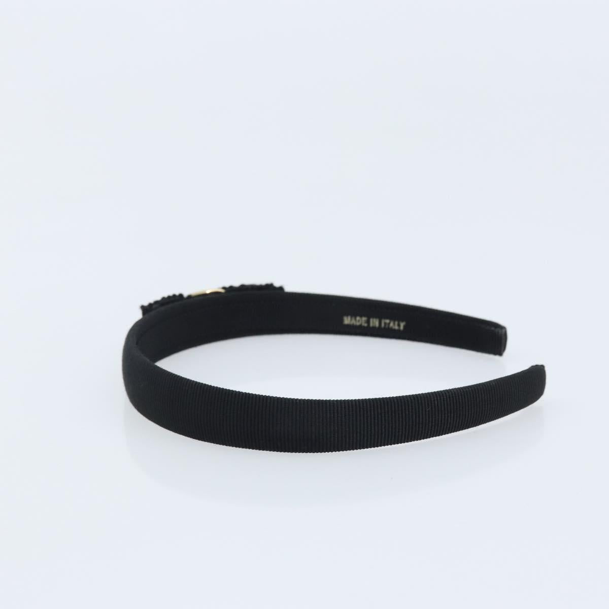 Salvatore Ferragamo Vera Katyusha Katyusha Canvas Black Auth BA11823A