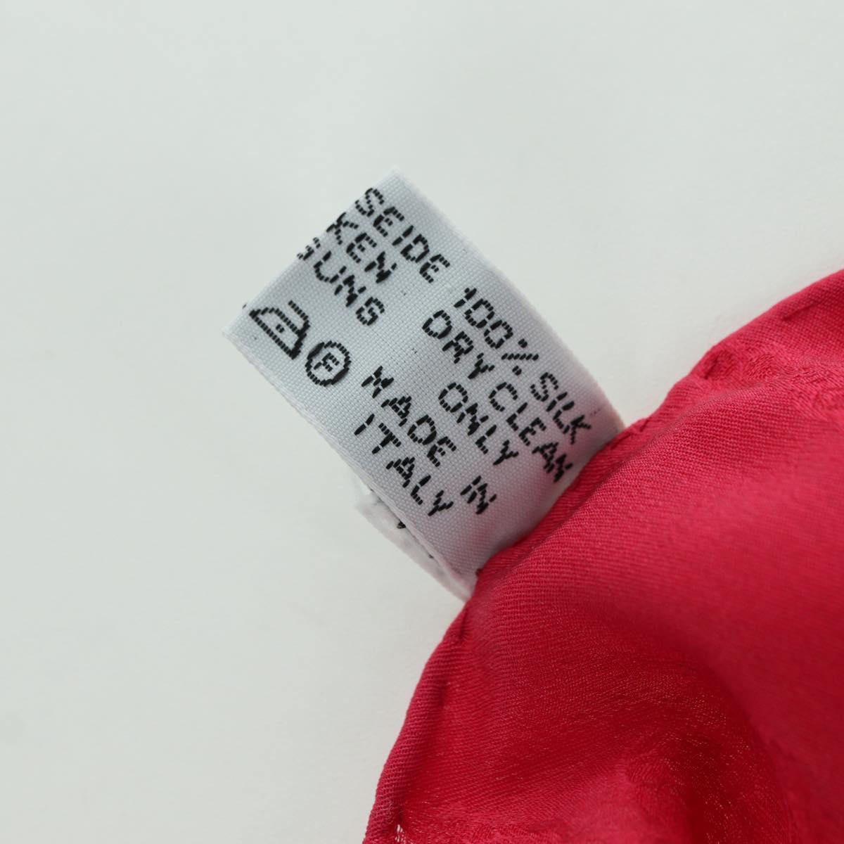 CARTIER Scarf Silk Beige Auth BA11829A