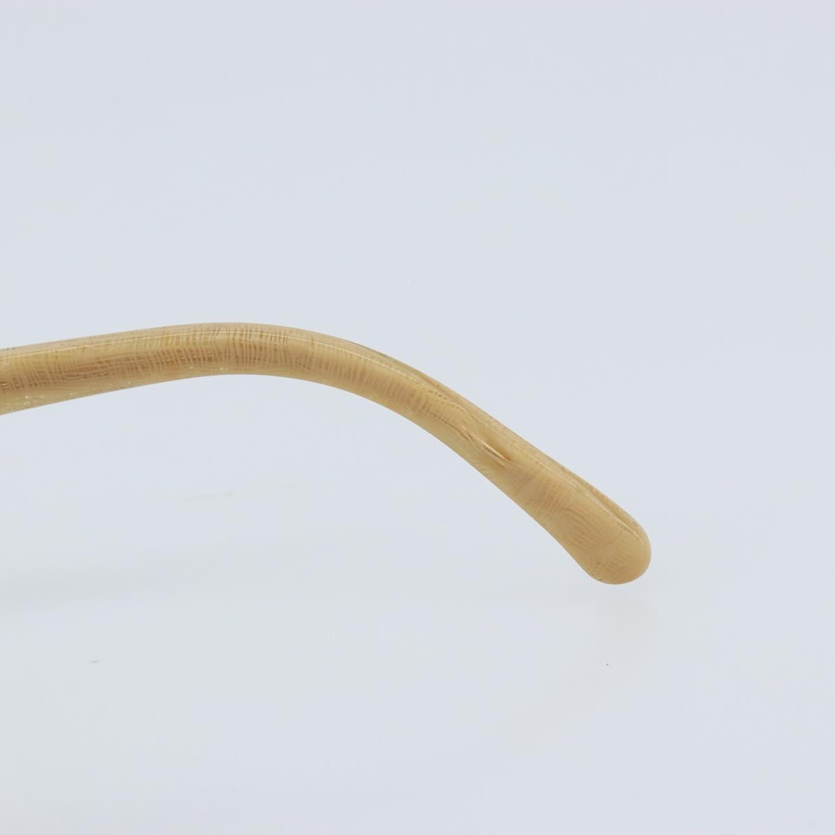 CHANEL COCO Mark Sunglasses plastic Beige 5177-A CC Auth BA11834