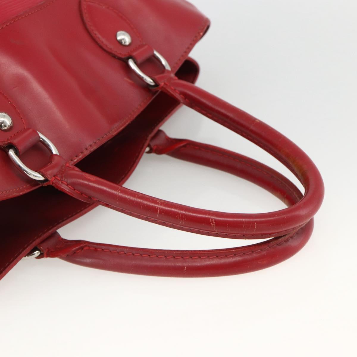 LOUIS VUITTON Epi Passy PM Hand Bag Red M5926E LV Auth BA11854