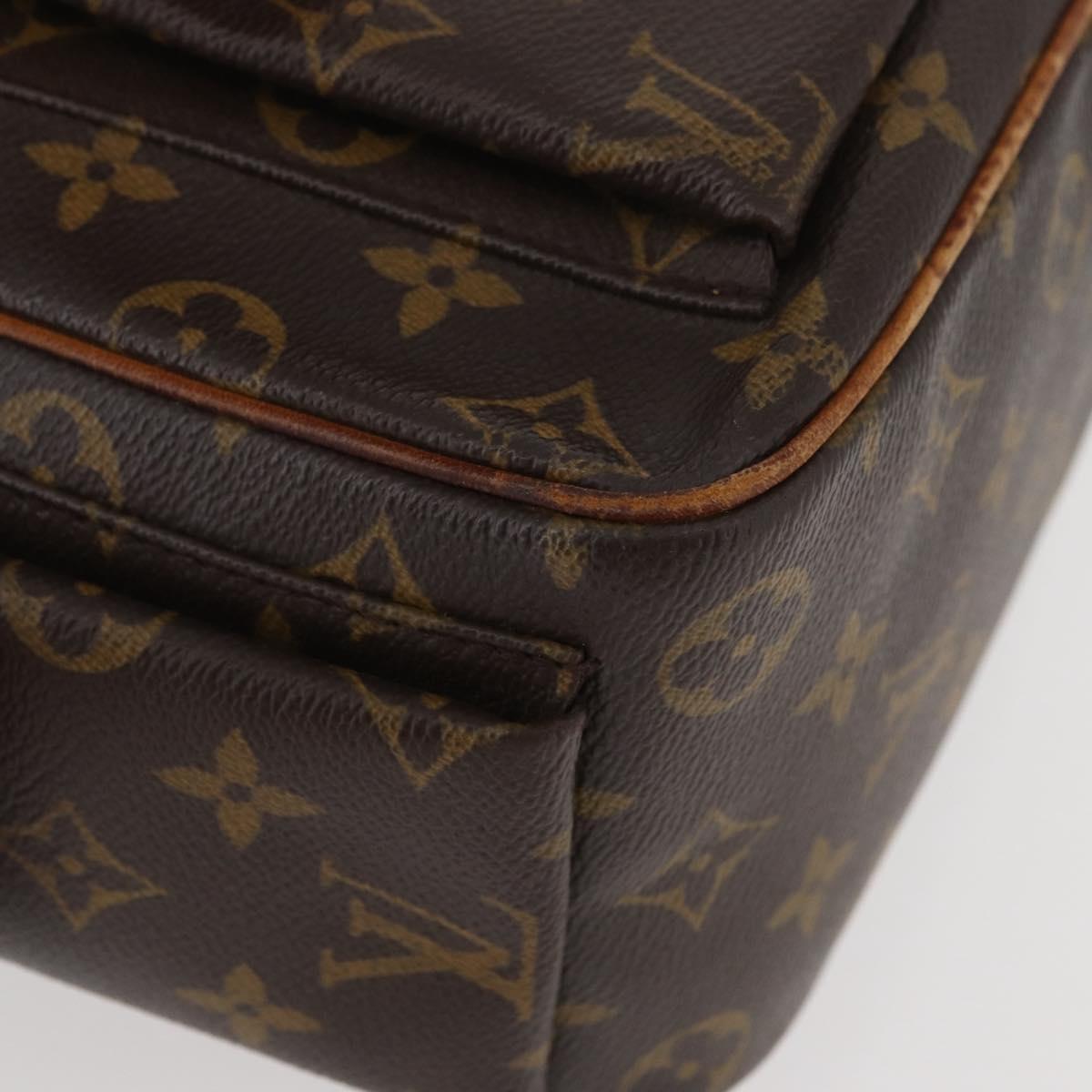 LOUIS VUITTON Monogram Exantri Cite Hand Bag M51161 LV Auth BA11879