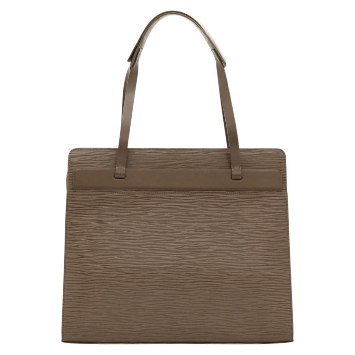 LOUIS VUITTON Epi Croisette PM Tote Bag Lilac M5249B LV Auth BA1188