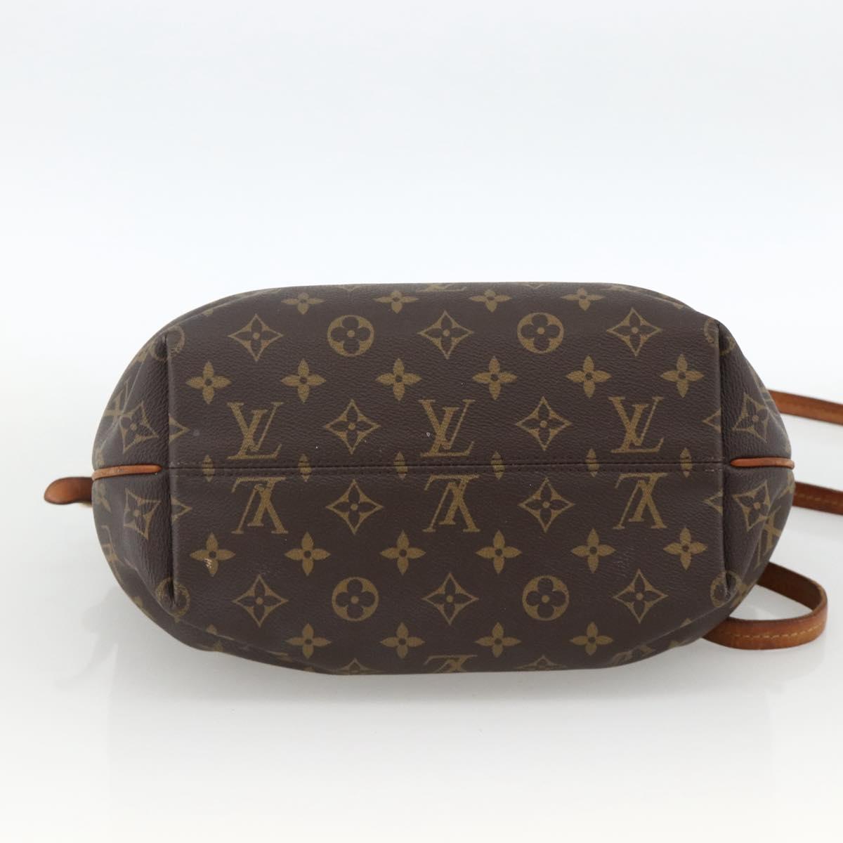 LOUIS VUITTON Monogram Turen PM Hand Bag 2way M48813 LV Auth BA11889