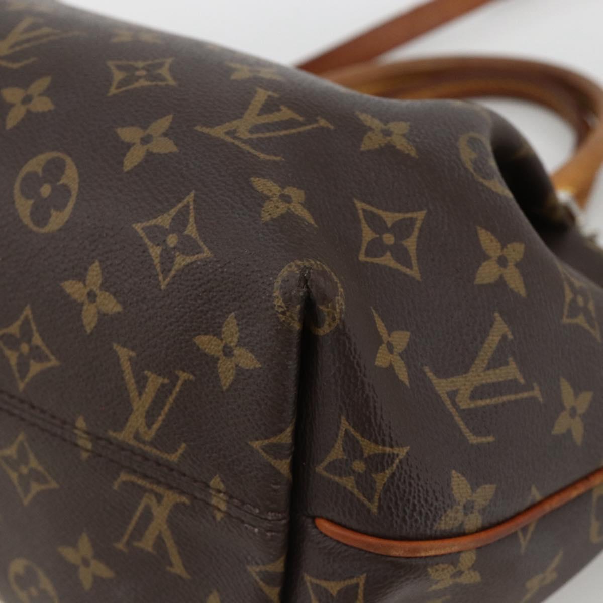 LOUIS VUITTON Monogram Turen PM Hand Bag 2way M48813 LV Auth BA11889